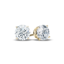 Load image into Gallery viewer, Solitaire Diamond Stud Earrings
