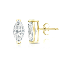 Load image into Gallery viewer, Solitaire Diamond Stud Earrings
